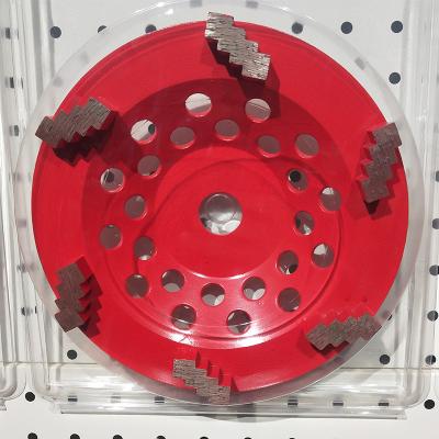 China Higher Efficiency Diamond Abrasive Tools Professional Grinding Plate for Concrete for sale