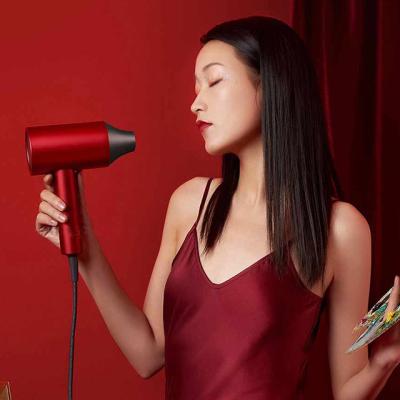 China Constant Temperature Ionic High Power Drying Quickly Hot And Cold Wind Hammer Hair Dryer Mute Electric Powerful Negative Ion Hair Dryer for sale