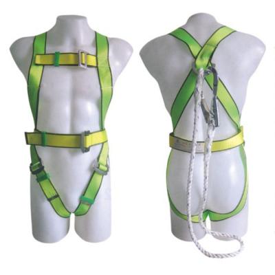 China Good quality strong five point single hook full body high altitude safe and durable wholesale seat belt and durable for sale