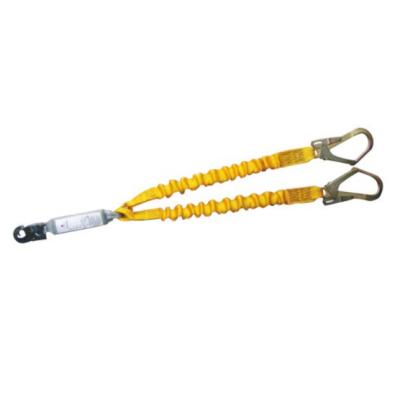 China Manufacturer Wholesale Safe And Durable High Altitude Climbing Anti Fall Cable Rope Safety Lanyard for sale