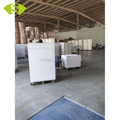 China Manufacturer use slitter paper roll waterproof pe coated paper for sheeting for sale