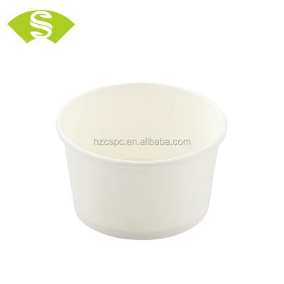 China Waterproof Virgin Pulp 3.5oz Ice Cream Biodegradable Disposable Paper Cup for sale