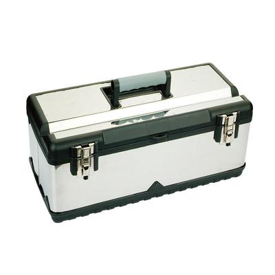 China Plastic Plastic Tool Box With Steel Lock Storage Hard Plastic Tool Box for sale