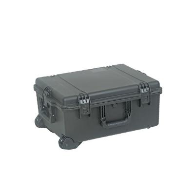 China Hard Waterproof Military Case Eco-friendly Dustproof Shockproof Trolley Plastic Equipment Care Tool Box With Wheels for sale