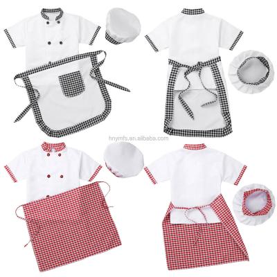 China Canvas Cotton Custom Patterned Children Apron Durable Kitchen Kids Art Apron for sale