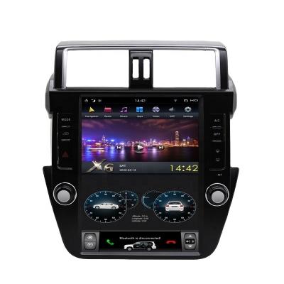 China Vertical GPS 12.1' Screen 4+64GB Android Car Multimedia Player Radio GPS Navigation For Toyota Land Cruiser Prado 2014-2017 for sale