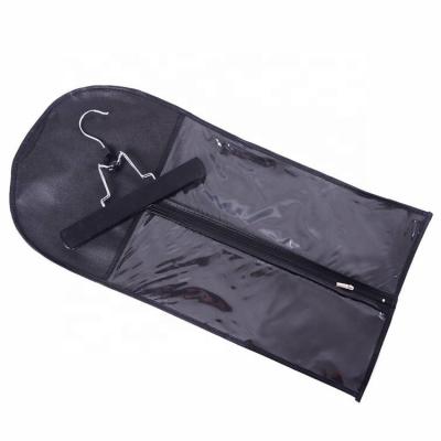 China Popular Drawsting Hair Extension Bag Customarised Travel Wig Storage Bag Packaging Zipper Closure for sale