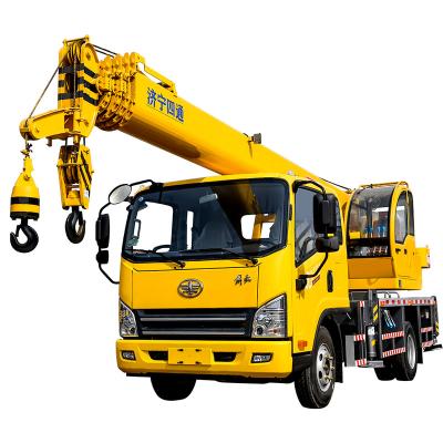 China TRUCK CRANE Chinese Famous Brand 8 ton hydraulic small truck mobile crane truck telescopic crane for sale for sale