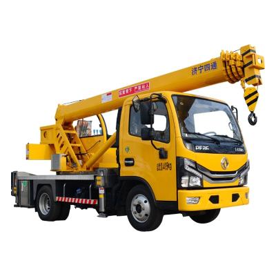 China CRANE TRUCK Crane TRUCK Promotion 5 ton 10 ton truck hydraulic mobile crane telescopic boom truck crane for sale for sale