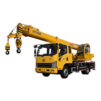 China TRUCK CRANE New technology 8 ton boom truck crane small truck cranes for sale for sale