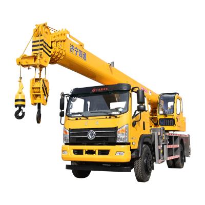 China TRUCK CRANE truck crane 12 ton 6 section boom truck crane mobile truck crane for sale for sale