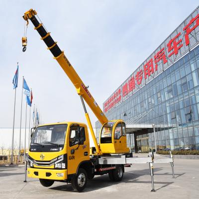 China TRUCK CRANE New technology 5 ton 10 ton hiab micro truck crane platform crane pickup cranes for sale