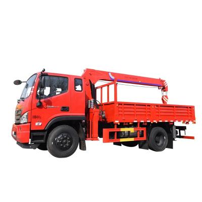 China TRUCK CRANE 5 ton truck with mobile crane truck mounted crane boom crane truck price for sale for sale