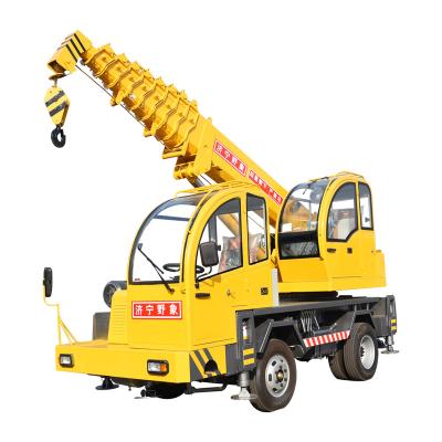 China TRUCK CRANE China Super Low Price Custom Truck Crane 6 Tonn Hydraulic Mobile Homemade Truck Crane For Sale for sale