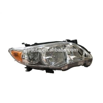 China ABS High Performance Auto Car Lamp Head Headlight For Corolla 2010 for sale