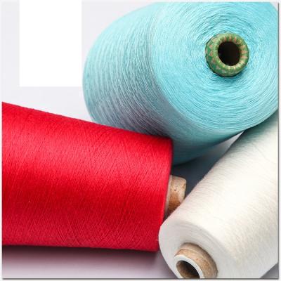 China Weaving 21S/2 32S/2 100%polyester dyed yarn factory wholesale for sale