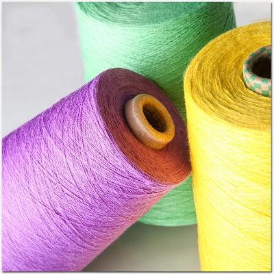 China Knitting 32S/2 Dyed 50% Cotton 50% Pattern Blended Yarn Ring Spun Factory Wholesale for sale