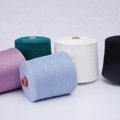 China Socks 30S/2 Dyed 65% Recycle 35%cotton Polyester Mixed Yarn Ring Spun Factory Wholesale for sale