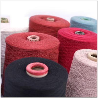 China Wholesale Wool Yarn Ring Spun Factory Viable Blended Nylon Top Dye for sale