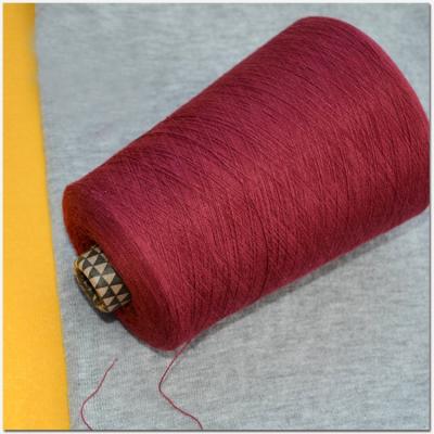 China PTTs Cashmere Knitting Mixed Viscous Nylon Top Dyed Yarn Ring Spun Factory Wholesale for sale