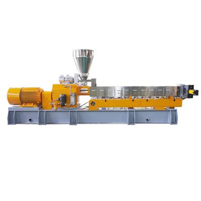 China Biodegradable Cassava Powder Corn Pellets PLA PBAT Machine Plastic Pelletizing Pellet Production Line for sale