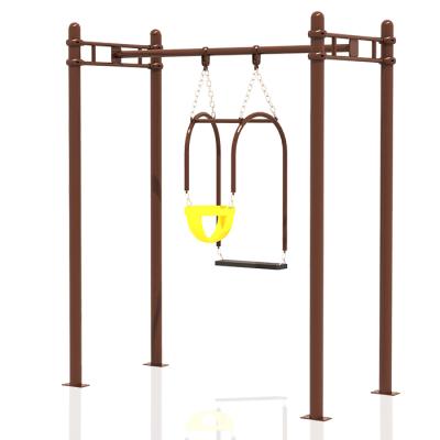 China Outdoor Furniture KINPLAY BRAND Patio Garden Backyard Swing For Adult With Baby Toddler for sale