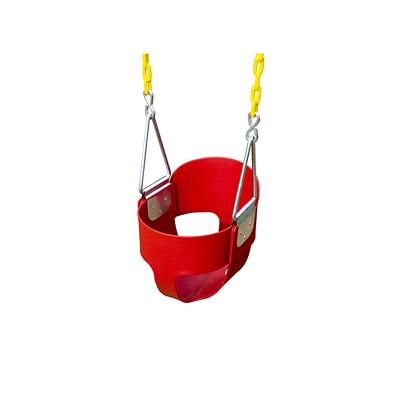 China Plastic Playground Kids Play Outdoor Swing Hanging Swing Chair Swing Kids Seat for sale