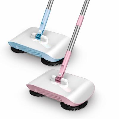 China Factory Direct Push Hand Floor Sweeper Household Floor Cleaner Broom for sale