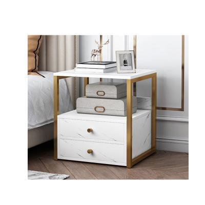 China Kainice modern nightstand (size) metal nightstand wholesale adjustable modern bedside table nightstand for bedroom for sale