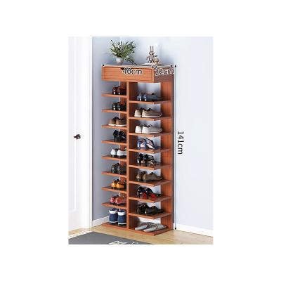 China Kainice Foldable Cheap Collapsible Shoe Rack Foldable Shoes Rack For Entrances Shoe Racks For Living Room for sale