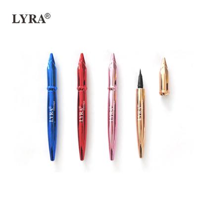 China LYRA Waterproof 24 Hours Permanent Liquid Eyeliner Private Label Long Lasting Eyeliner Backed for sale