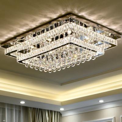 China Outdoor Mounted Crystal LED Ceiling Lamp For Home And Hotel Bedroom Decoration JY8201 for sale