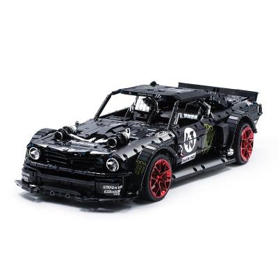 China Toy Taolehui Sports Car Building Blocks 1 Scale Model 8 Kits Static and Motorized MOC King of Mold 13108 to Build Your Own Racer Car Model for sale