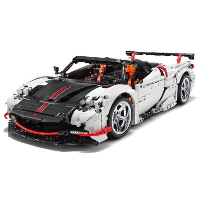 China Construction Toy Educational Assembled Car Model building block the building set for adults; A Supercar model to build and show off for sale