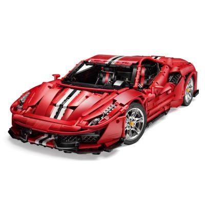 China Toy Amazon Hot Sell Building Blocks MOC Building Blocks and Building Toy, Adult Collectible Model Cars Set to Build, 1:8 Scale Sports Car for sale