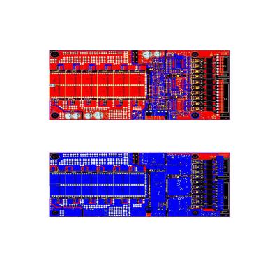 China E Bike Customize 1S 3.7V 10A Li-ion Lithium Battery Charging Pad Board Multilayer BOM PCB Assembly for sale