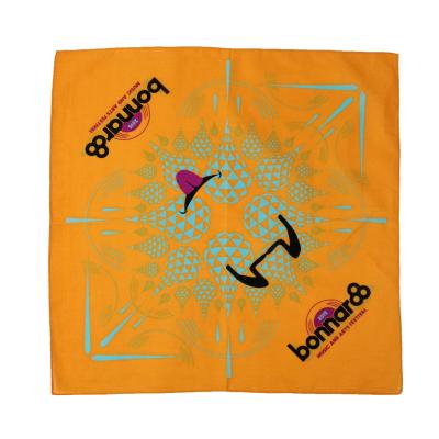 China Outdoor Activities Cool Cotton Outdoor Activities Football Fishing Club Handkerchief Square Bandana Custom Bandana for sale