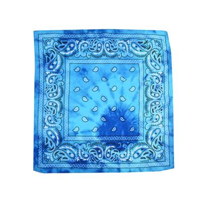 China New Wholesale Cheap Multifunctional Fashion Headband Headwear Custom Square Printed Polyester Bandana For Sale for sale