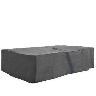 China Waterproof Outdoor Polyester Fabric Patio Sectional Furniture Cover With Ultimate Weather Protection for sale