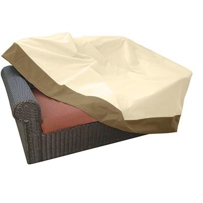 China Polyester Fabric Furniture Cover Outdoor Patio Sofa Chair Cover Garden Furniture Cover for sale