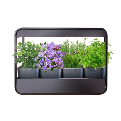 China American Style LED Indoor Herb Garden Wall Grow Kit Metal Indoor Garden Kitchen Smart Urban Garden Grow Light for sale