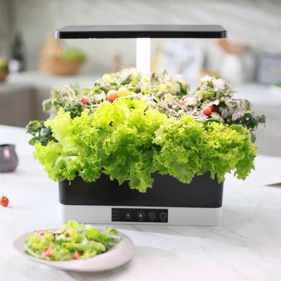 China Height Adjustable Indoor Garden Hydroponics LED System Mini Indoor Home Self Growing Grow Garden With Timer Function for sale