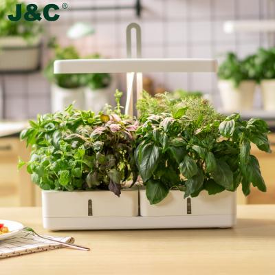 China LED Hydroponic Indoor Garden Hydroponic Kit with Smart Soil System Indoor Garden Smart Click and Grow Smart Garden for sale