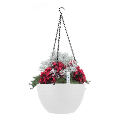 China Garden Smart Pots Flower Pot Self Indicator Plant Minimalist Wholesale Hanging Watering Indoor Growing Planters for sale