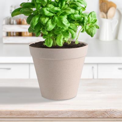 China Classic Environmental Friendly Potted Plant Eco Friendly Succulent Planter Pots Plastic Eco Plant Planter Pot for sale