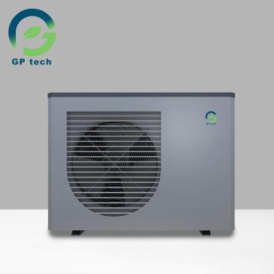 China Outdoor OEM A+++ R32 R290 House Heating Cooling DHW heat pump Monoblock Heatpump Water Heaters Air To Water Warmepumpe for sale