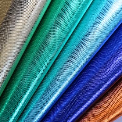 China Abrasion-Resistant Synthetic B2B13 Metallic Leather For Making Bags Or Shoes for sale