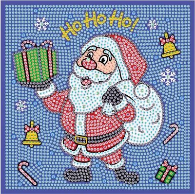 China Cartoon DIY Mini Children's Education Toys 5D Diamond Diamond Painting Santa Claus Children's Home Decoration for sale