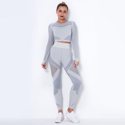 China 2021 Wholesale Breathable Outdoor Yoga Set Ladies Active Yoga Wear Clothings Women Yoga Wear Wear For Women for sale