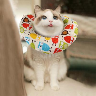 China Dog Eco-Friendly DETACHED Elizabeth Circle Cover Prevent Bite and Scratch Neck Ring for Dogs and Cats for sale